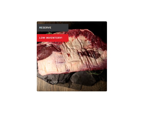 Reserve Brisket